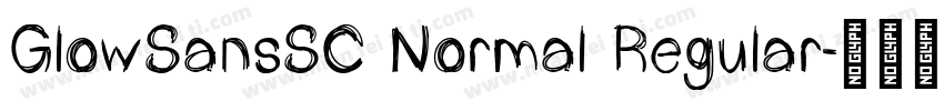 GlowSansSC Normal Regular字体转换